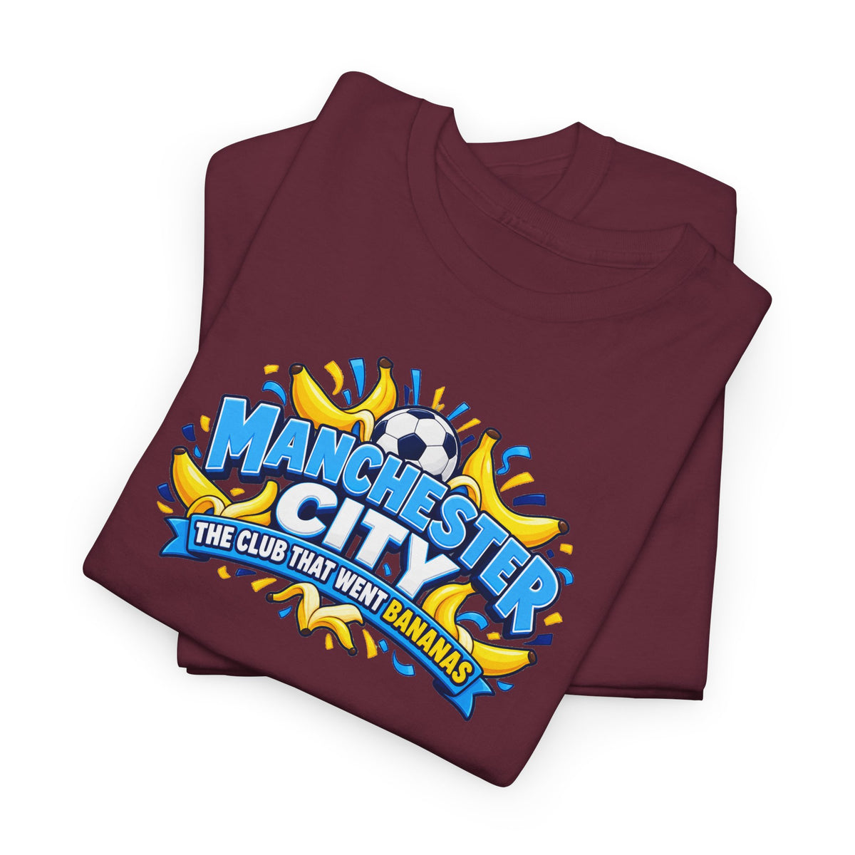 Manchester City "The Club That Went Bananas" Cotton T-Shirt