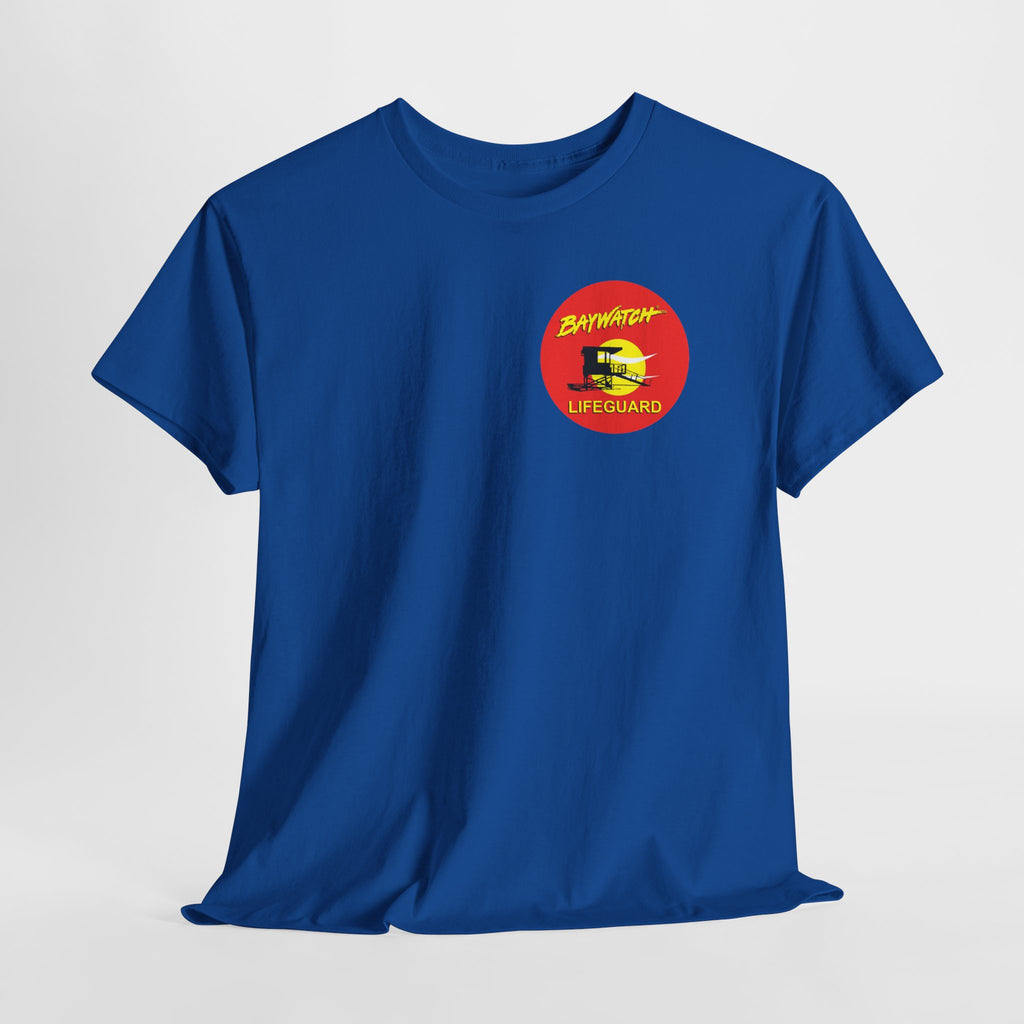 Baywatch Lifeguard Graphic Cotton T-Shirt