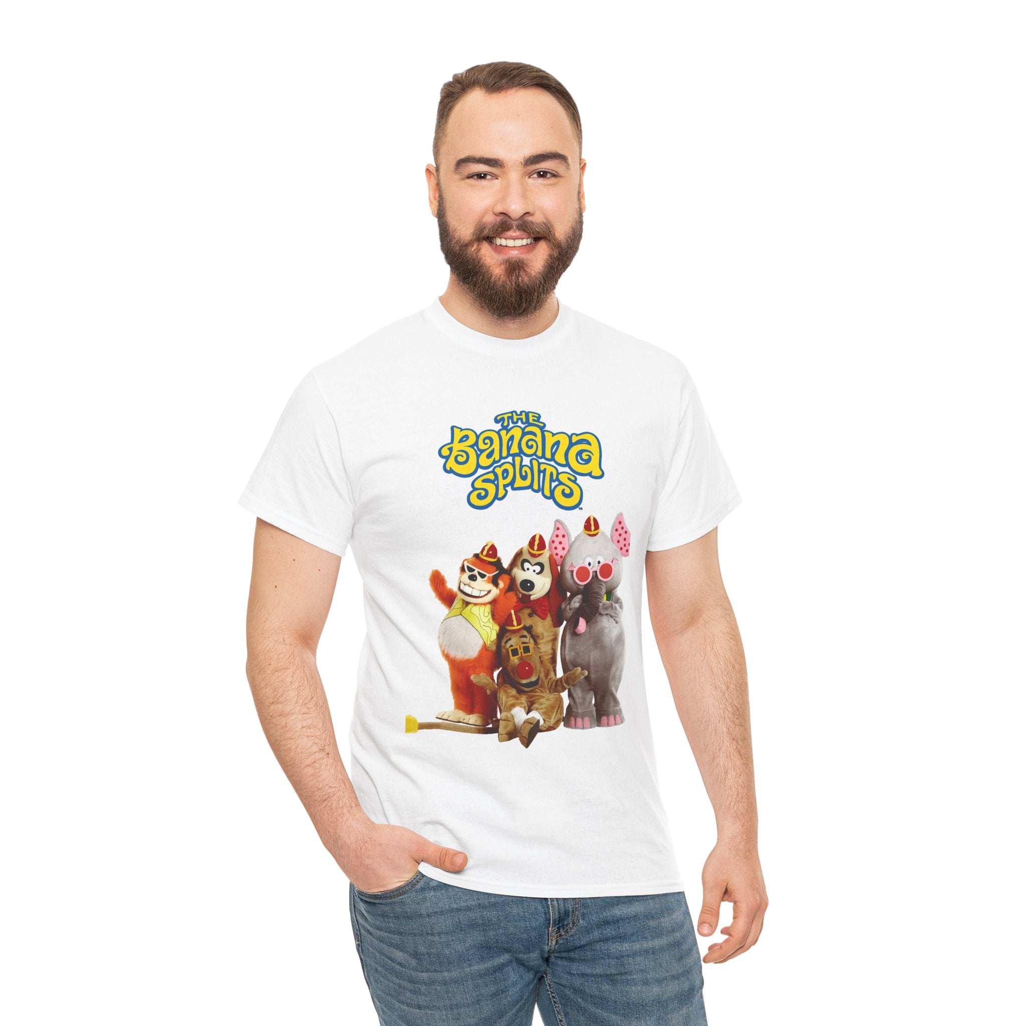 Vintage Banana Splits Graphic Tee (Retro TV Characters)