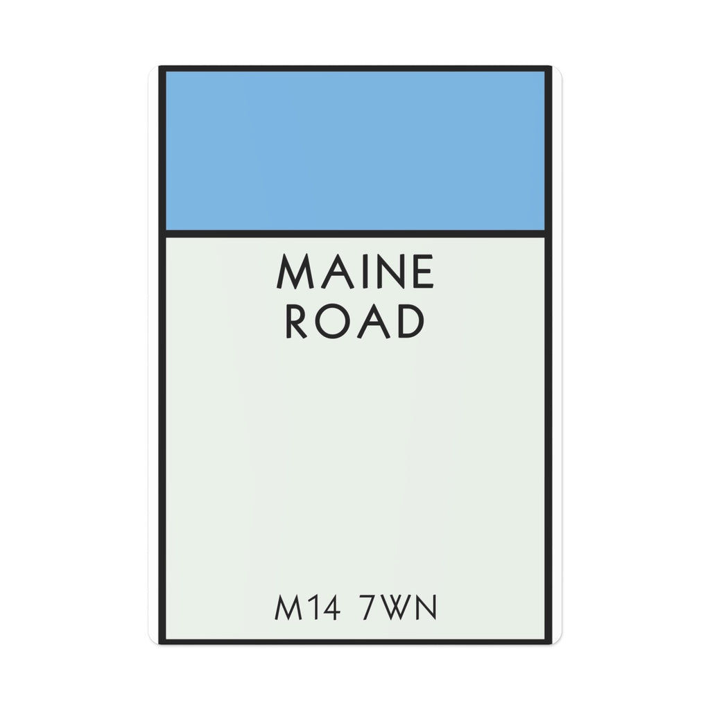 Manchester City Maine Road Playing / Poker Cards