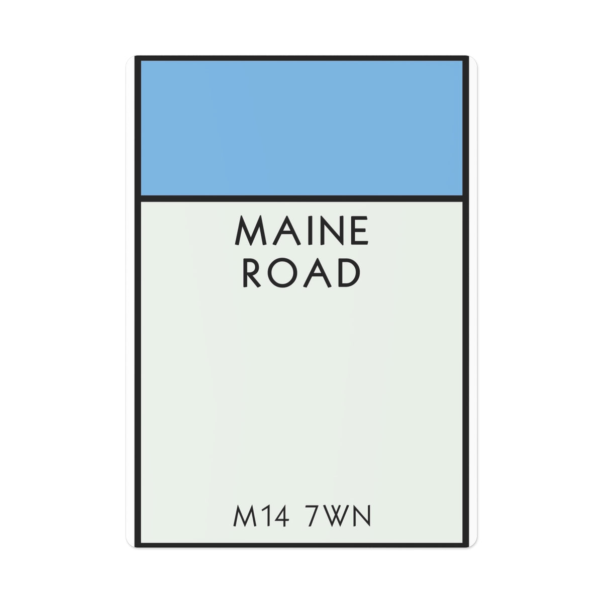 Manchester City Maine Road Playing / Poker Cards