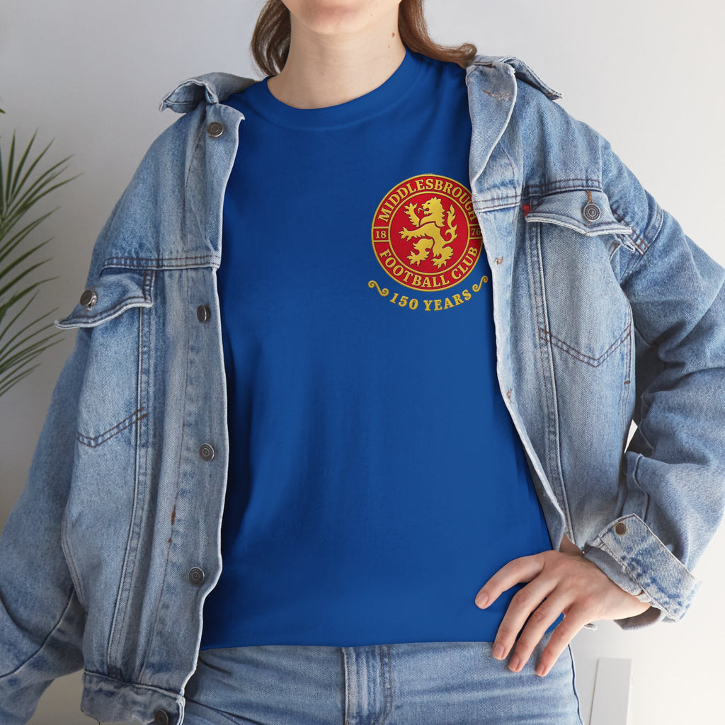 Middlesbrough 150th Crest Cotton T-Shirt
