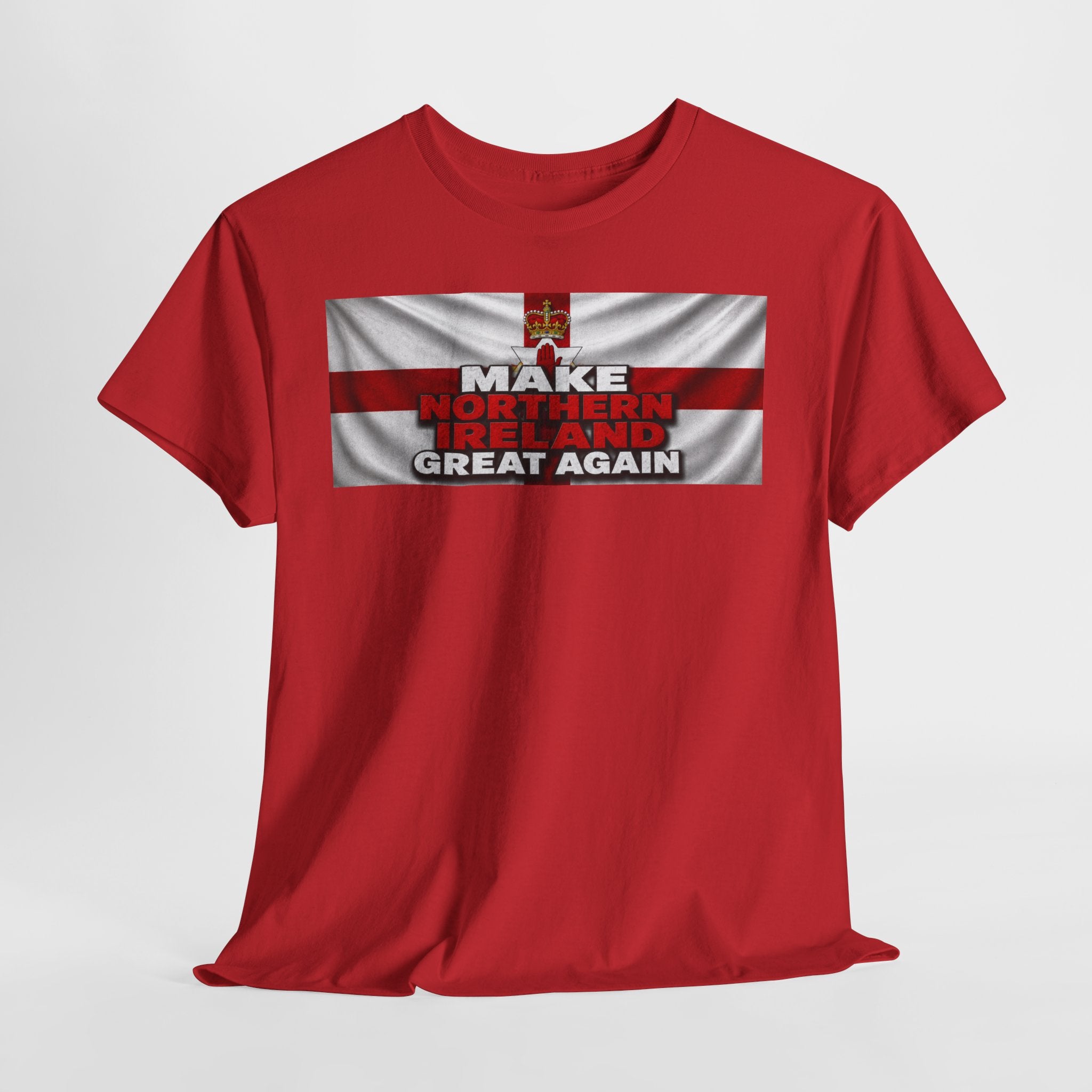 Northern Ireland Collage Tee — "Make Northern Ireland Great Again" Graphic T-Shirt