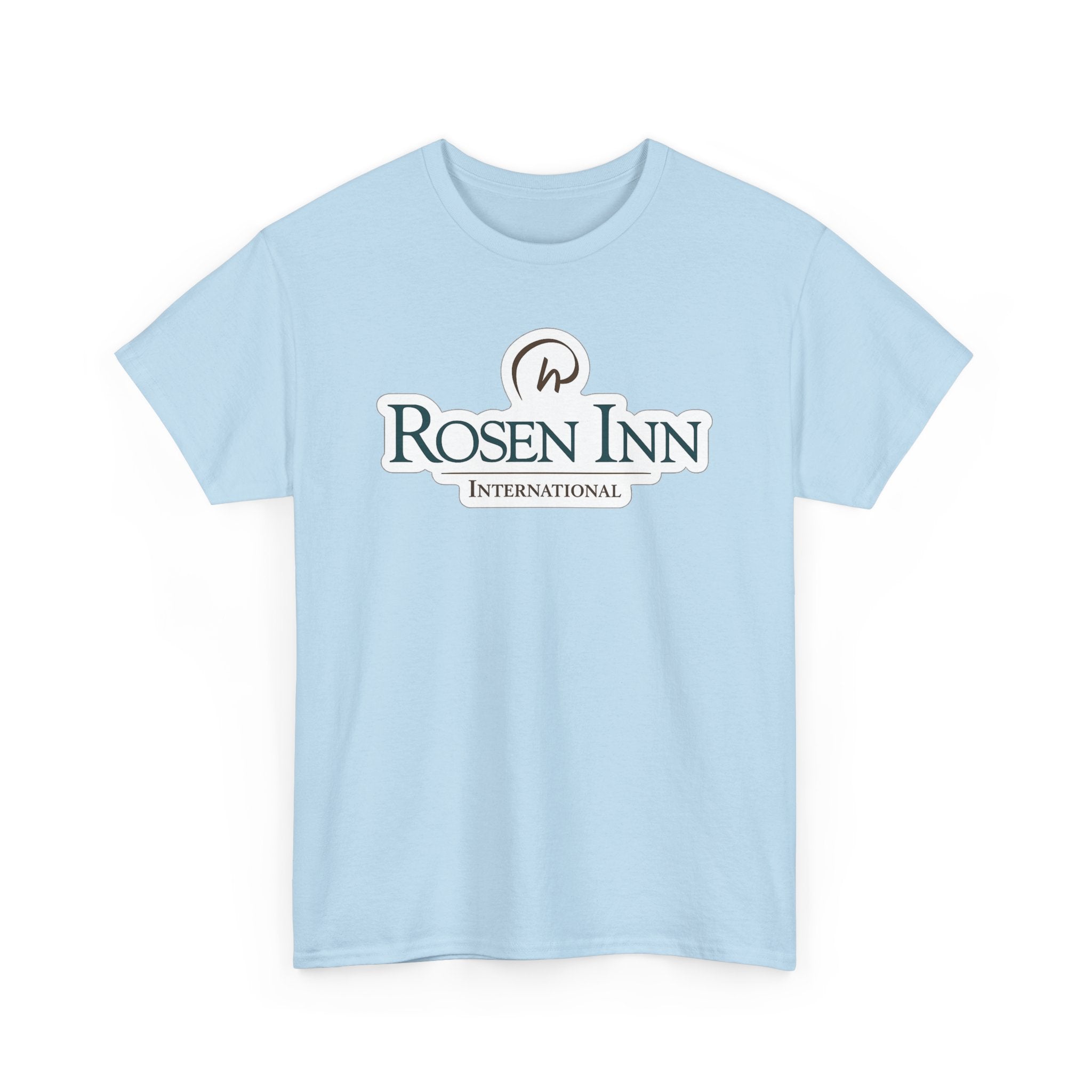 Rosen Inn International Inspired Logo Cotton T-Shirt Tee