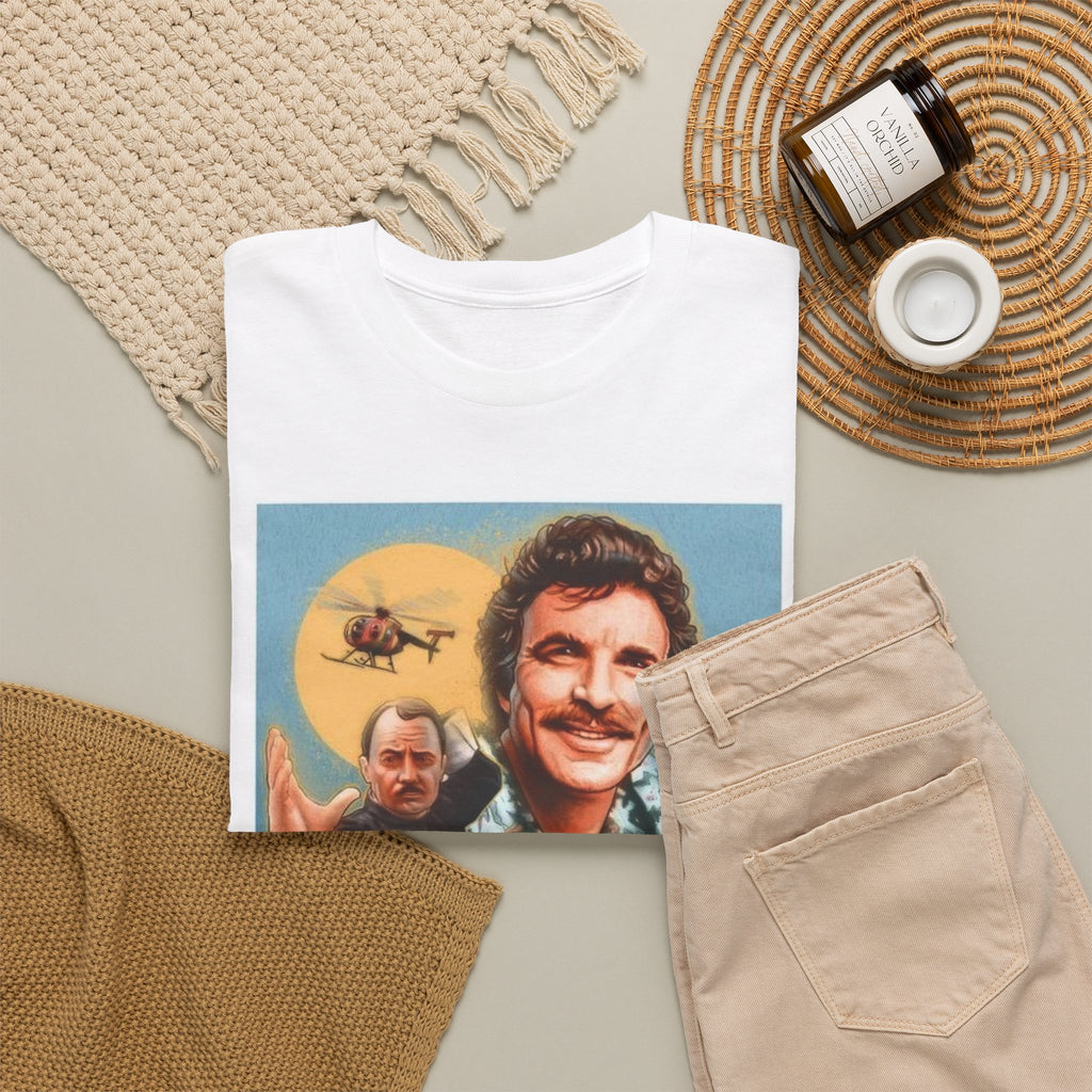 Magnum, P.I. Retro TV Show Inspired Cotton T-Shirt