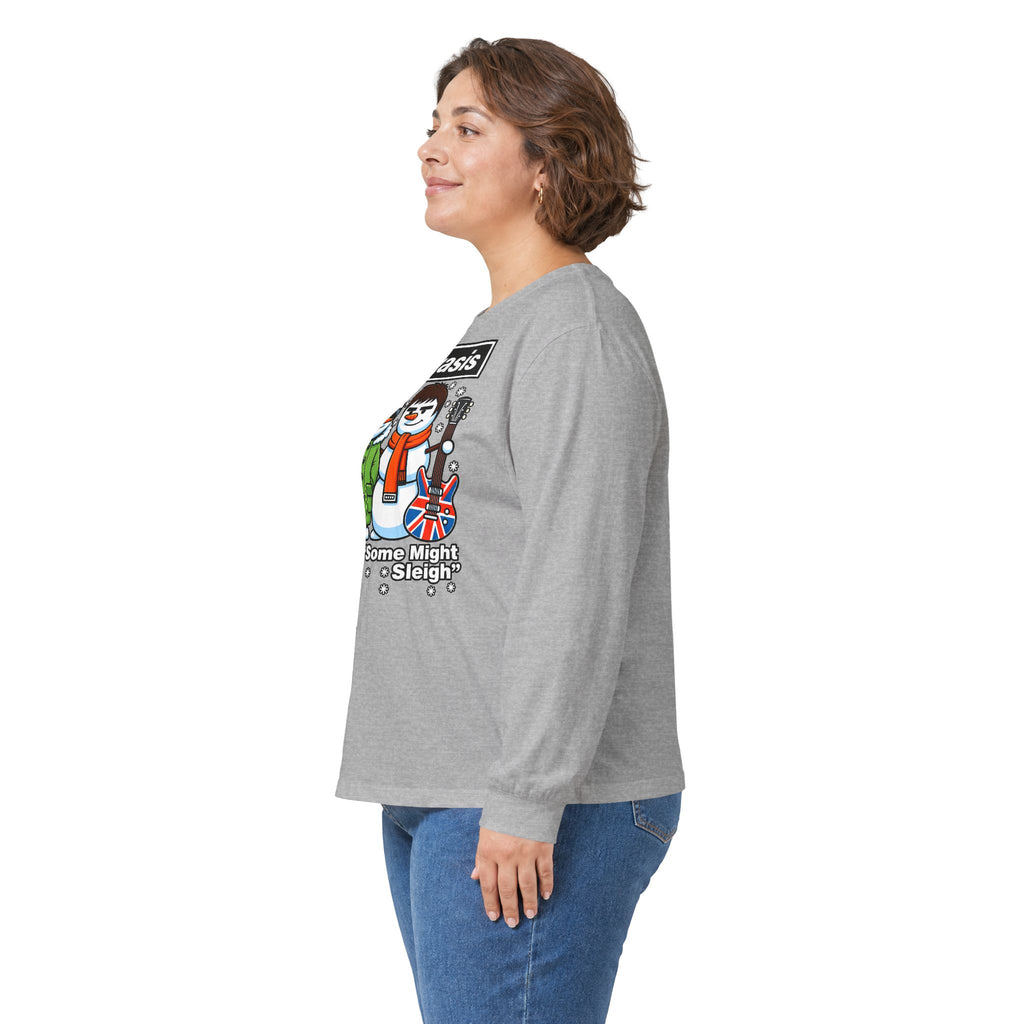 Snowasis Snowman Long Sleeve Tee — 'Some Nights, Some Slights' Holiday Shirt #Oasis Inspired