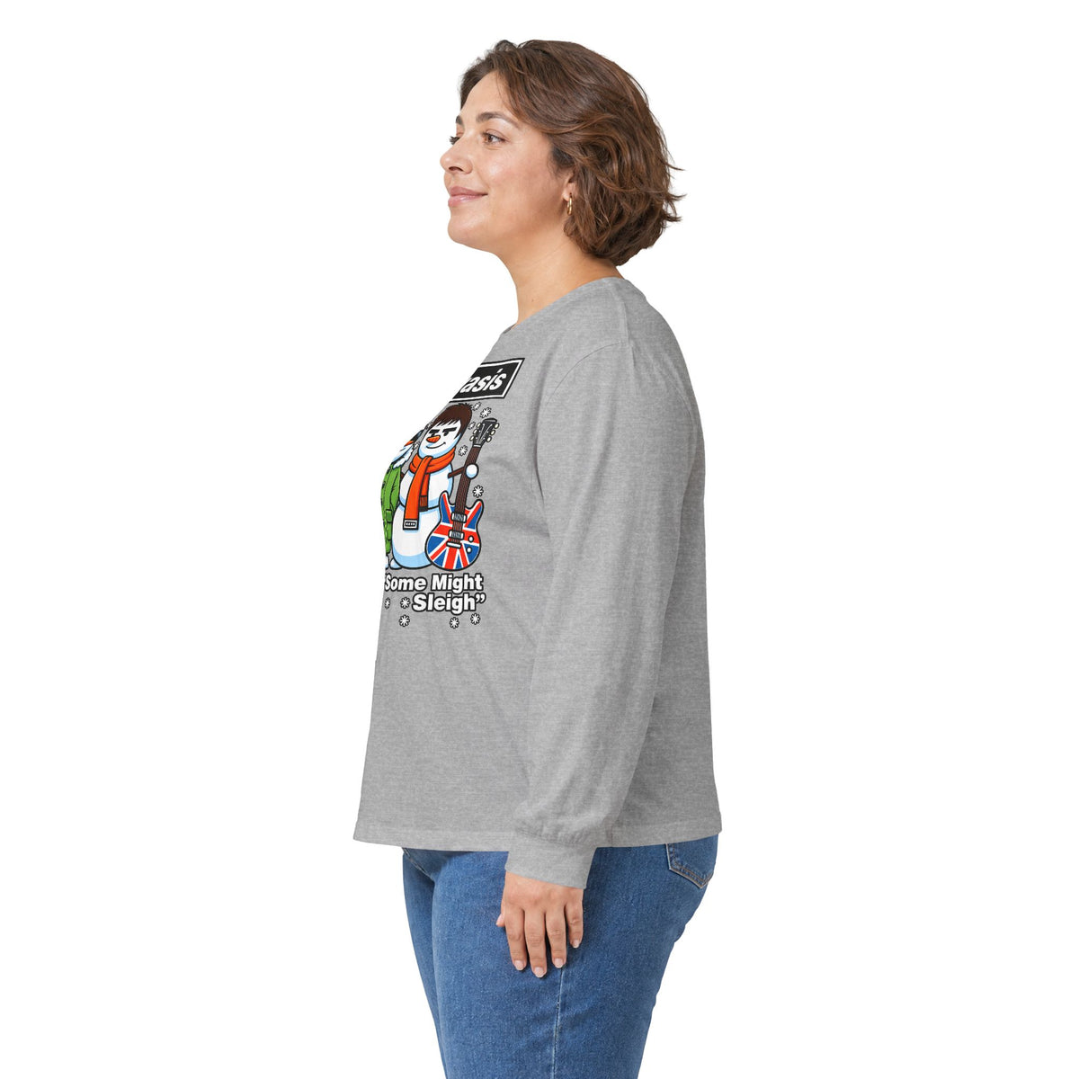 Snowasis Snowman Long Sleeve Tee — 'Some Nights, Some Slights' Holiday Shirt #Oasis Inspired