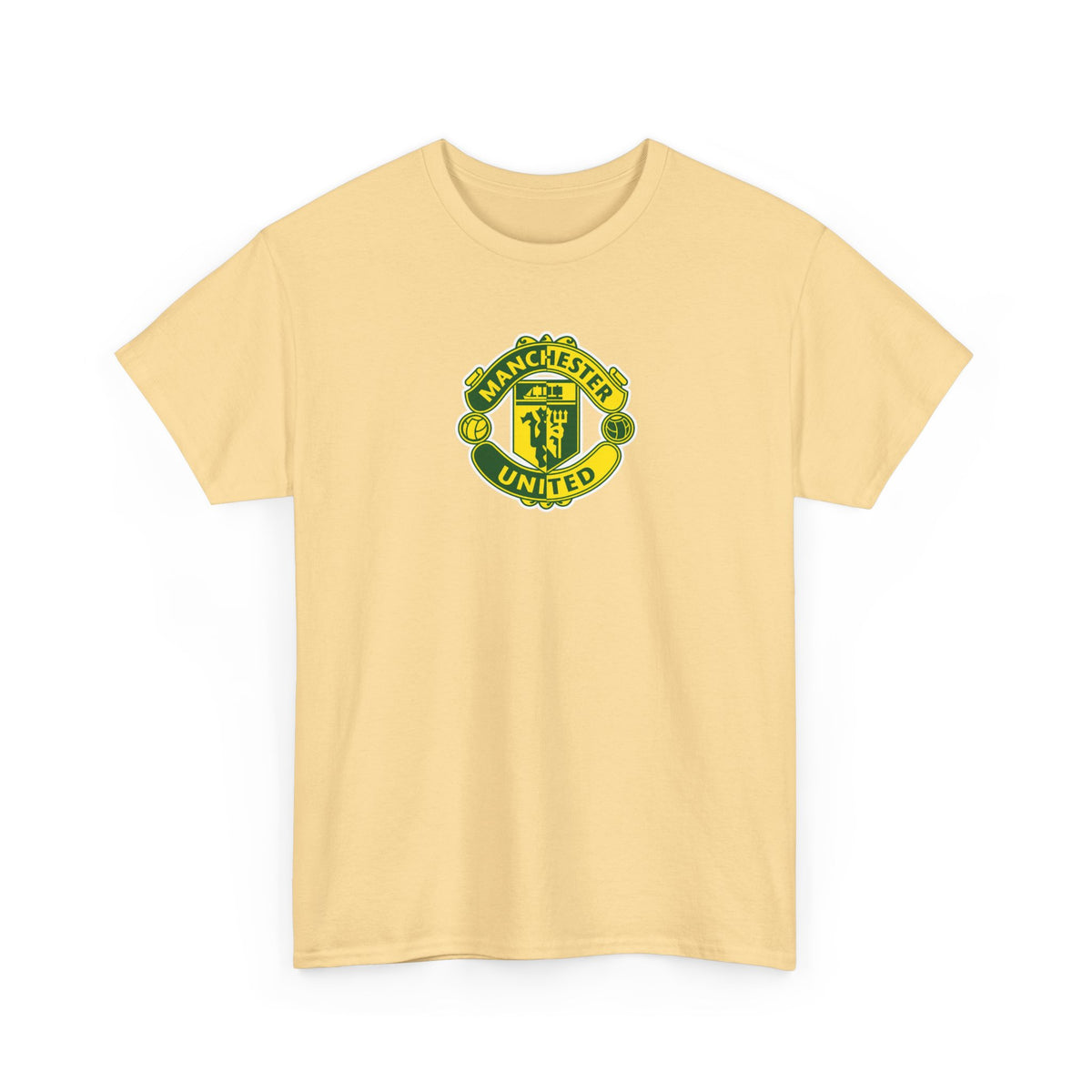 Manchester United Retro Crest Cotton T-Shirt