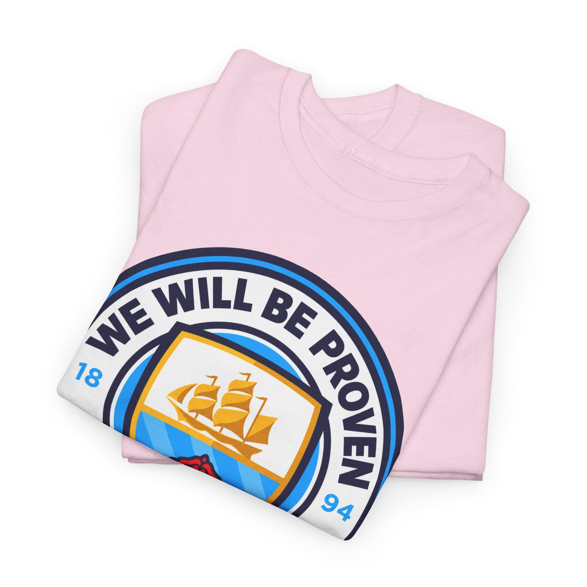 “We Will Be Proven Innocent” Justice Manchester City Cotton T-Shirt