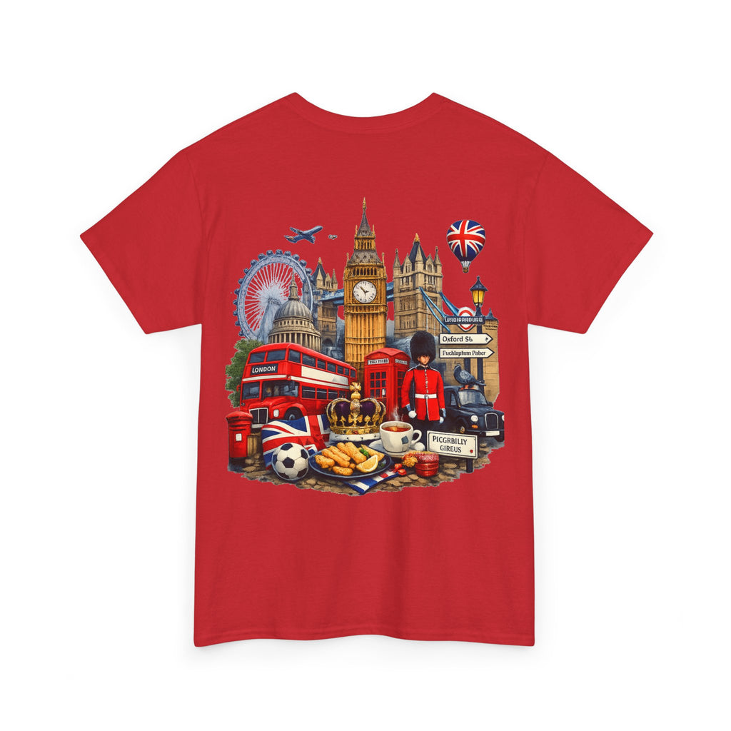 London Landmarks T‑Shirt — British Icons Collage Tee