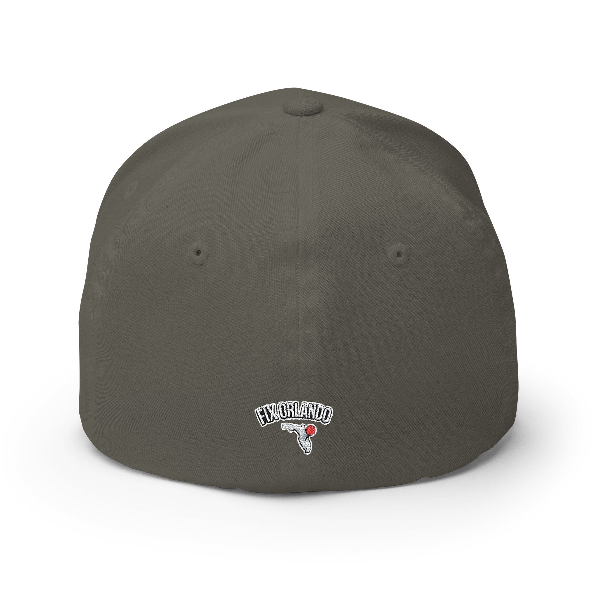 Fix Orlando Embroidered Cap — Vintage Palm & Golf Ball Hat