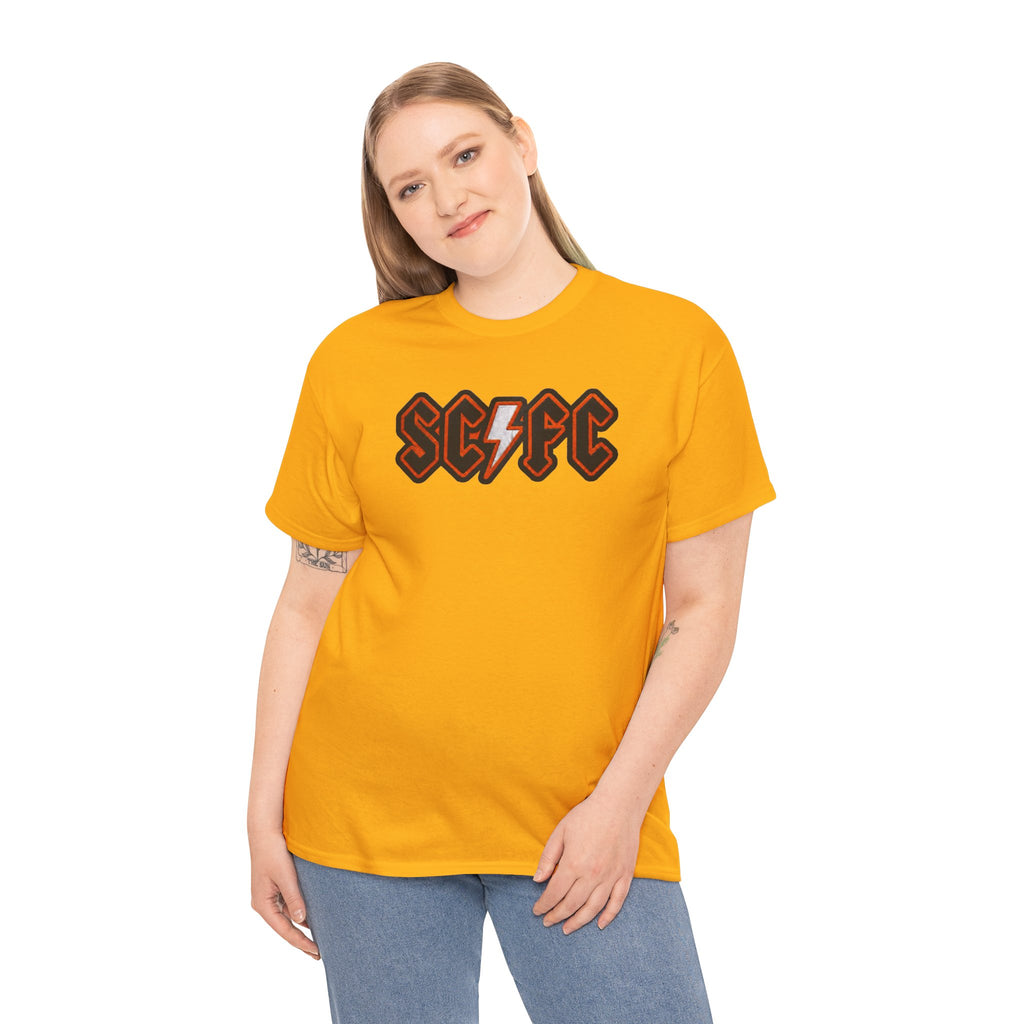 Salford City Inspired Logo T-Shirt — Retro Gothic Band-Style Tee