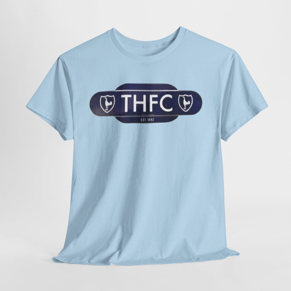 Tottenham Hotspur Railway Sign Tee — Tottenham Football Club Fan Shirt