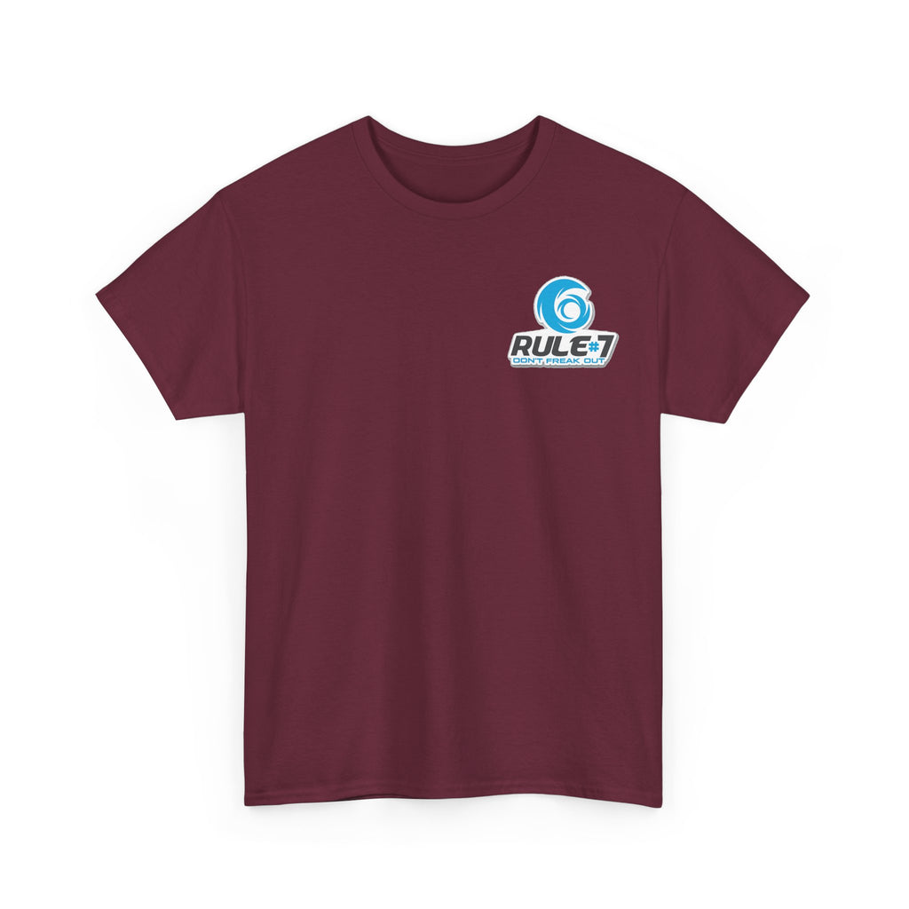 T-Shirt — Rule #7 “Don’t Freak Out” Logo Tee