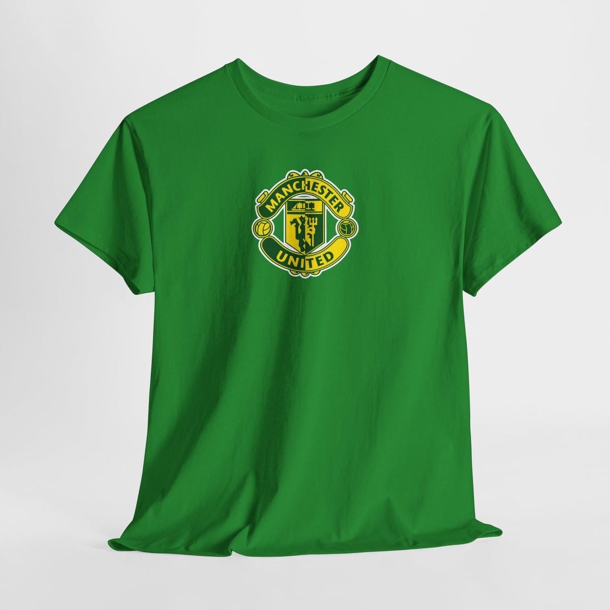 Manchester United Retro Crest Cotton T-Shirt