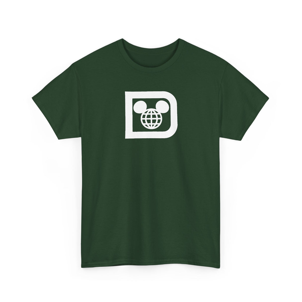 Retro Disney "D" Inspired Unisex Heavy Cotton Tee