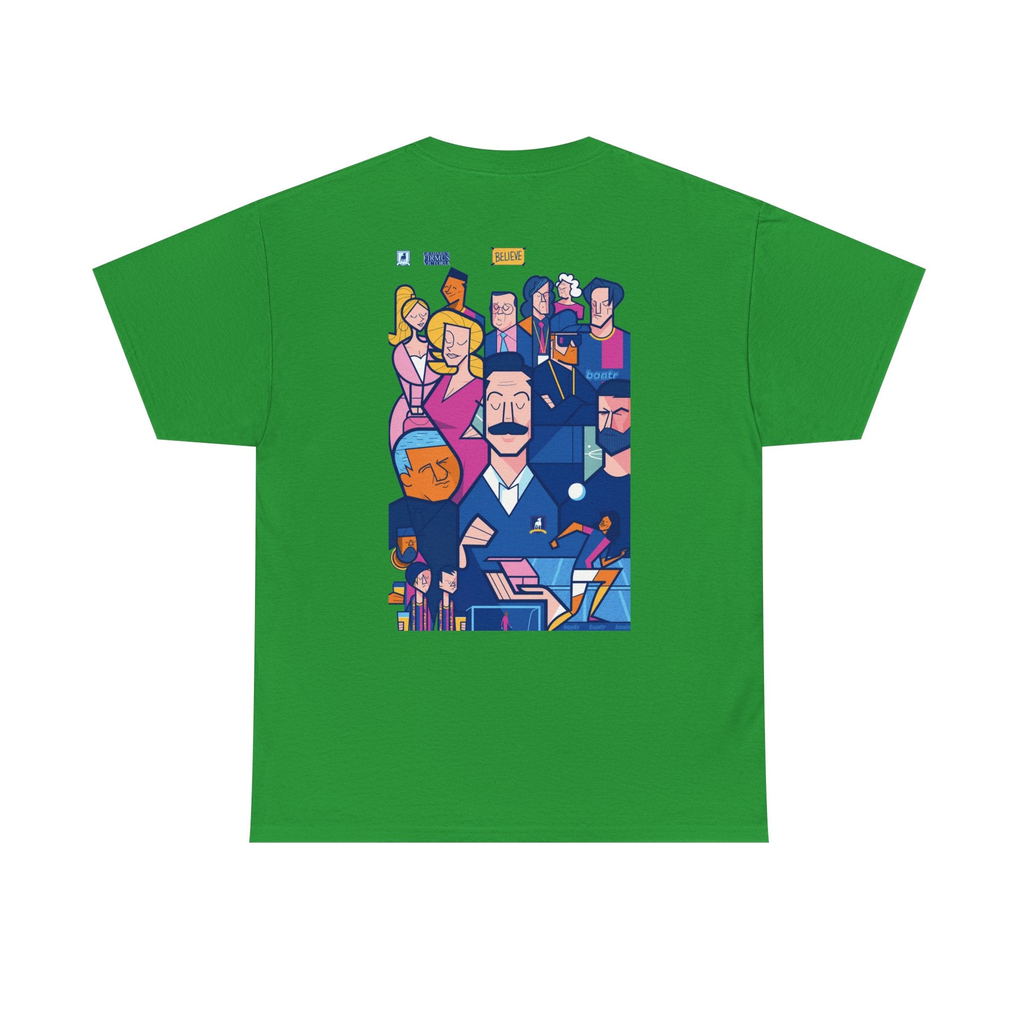 Ted Lasso Inspired Graphic Tee — Retro Team Illustration