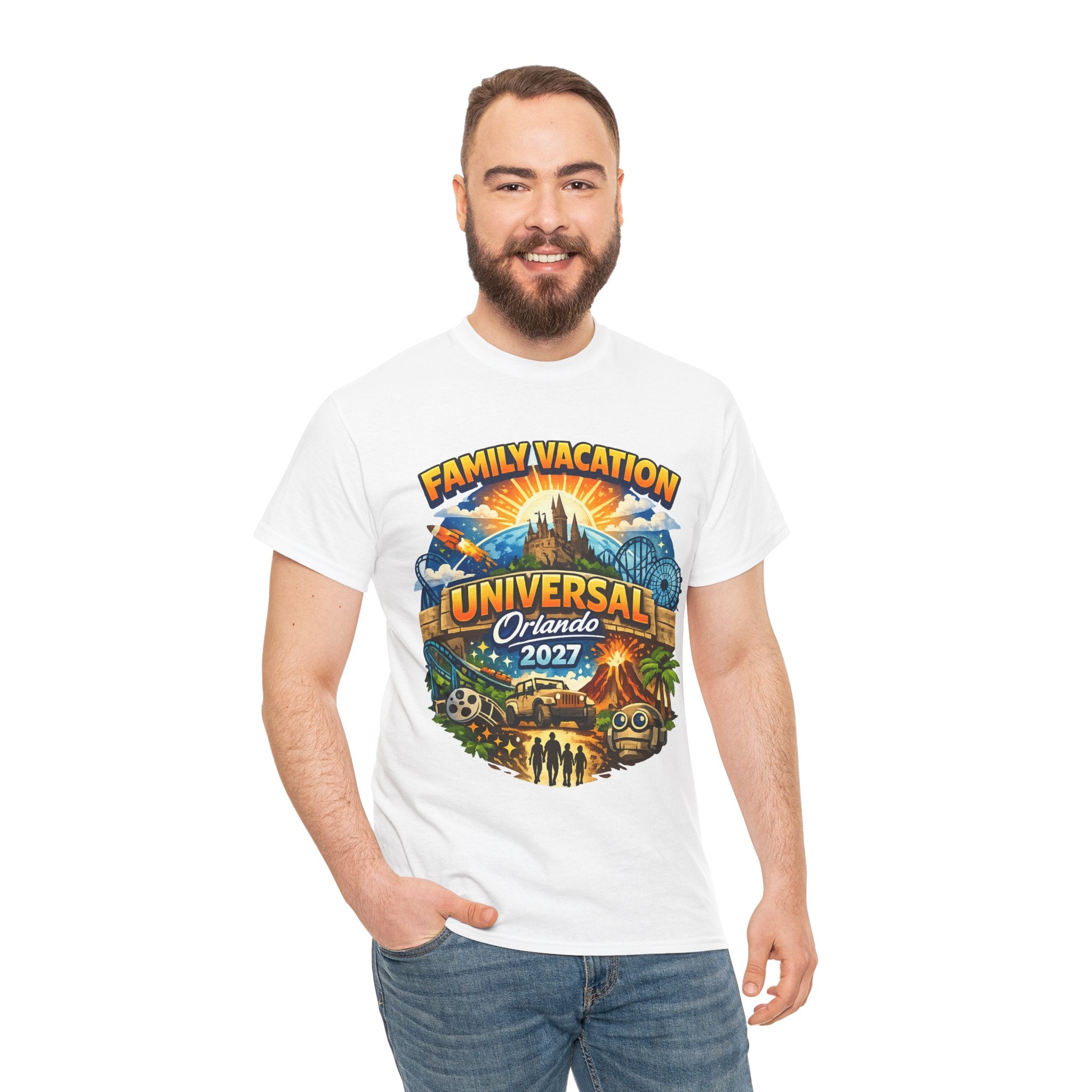 Universal Orlando 2027 Family Vacation T-Shirt