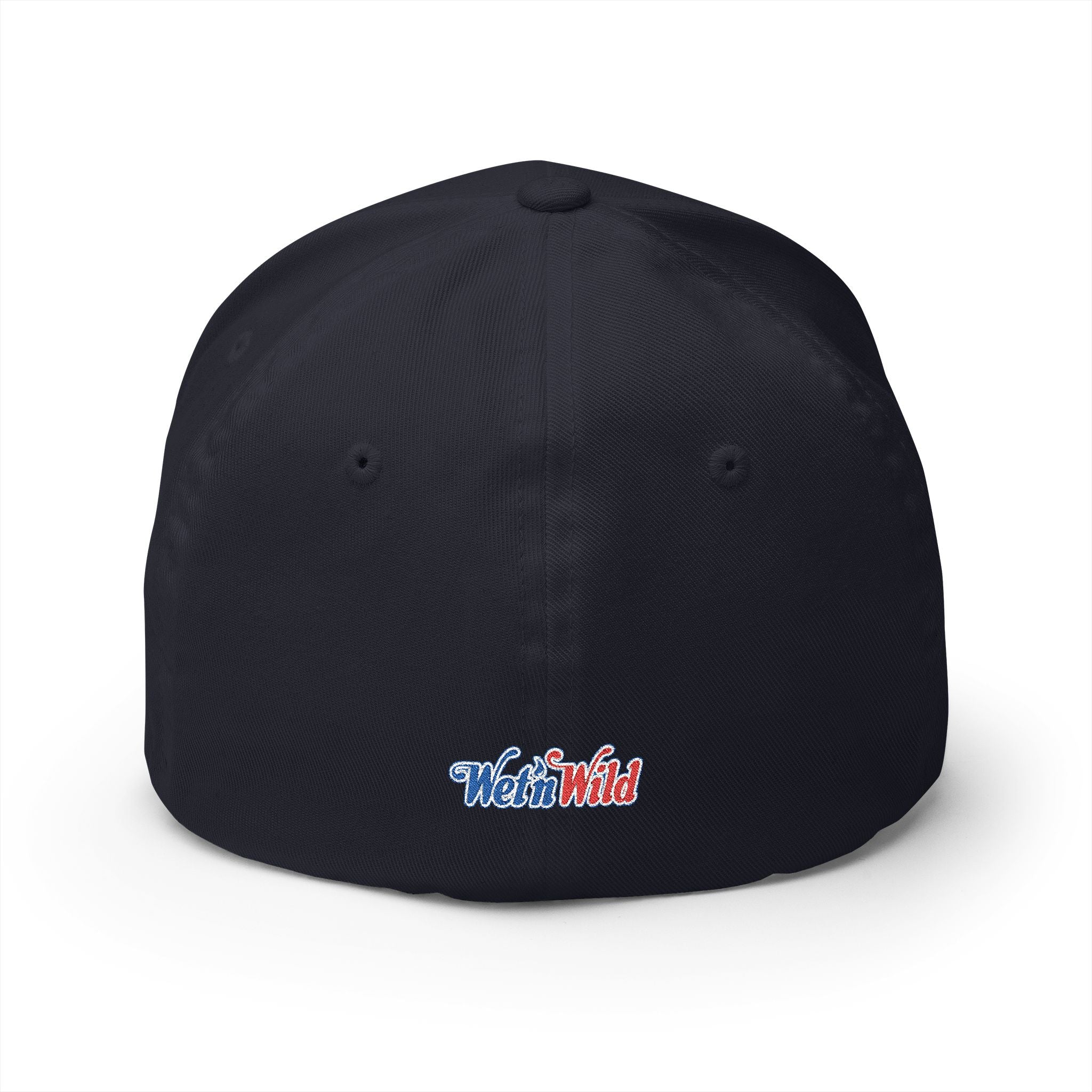 Wet 'n Wild Retro Embroidered Cap — Patriotic Red & Blue Retro Baseball Hat