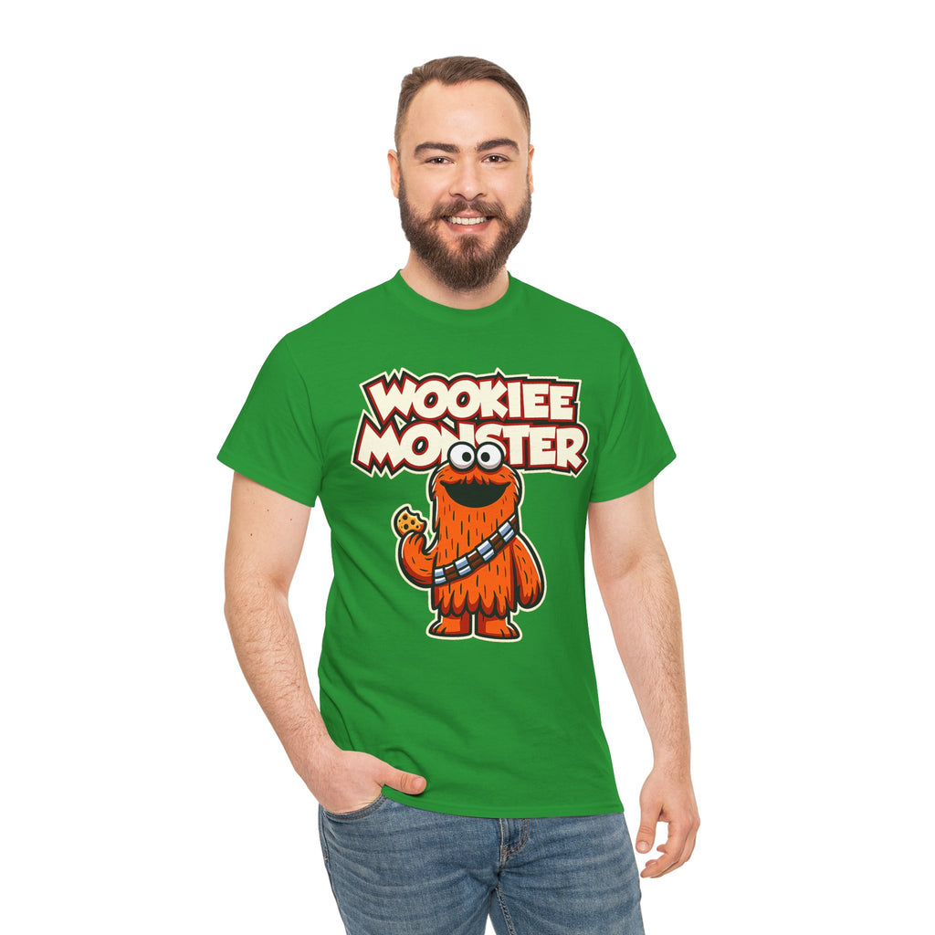 Wookiee Monster Tee - Funny Retro Sci‑Fi Cartoon Shirt