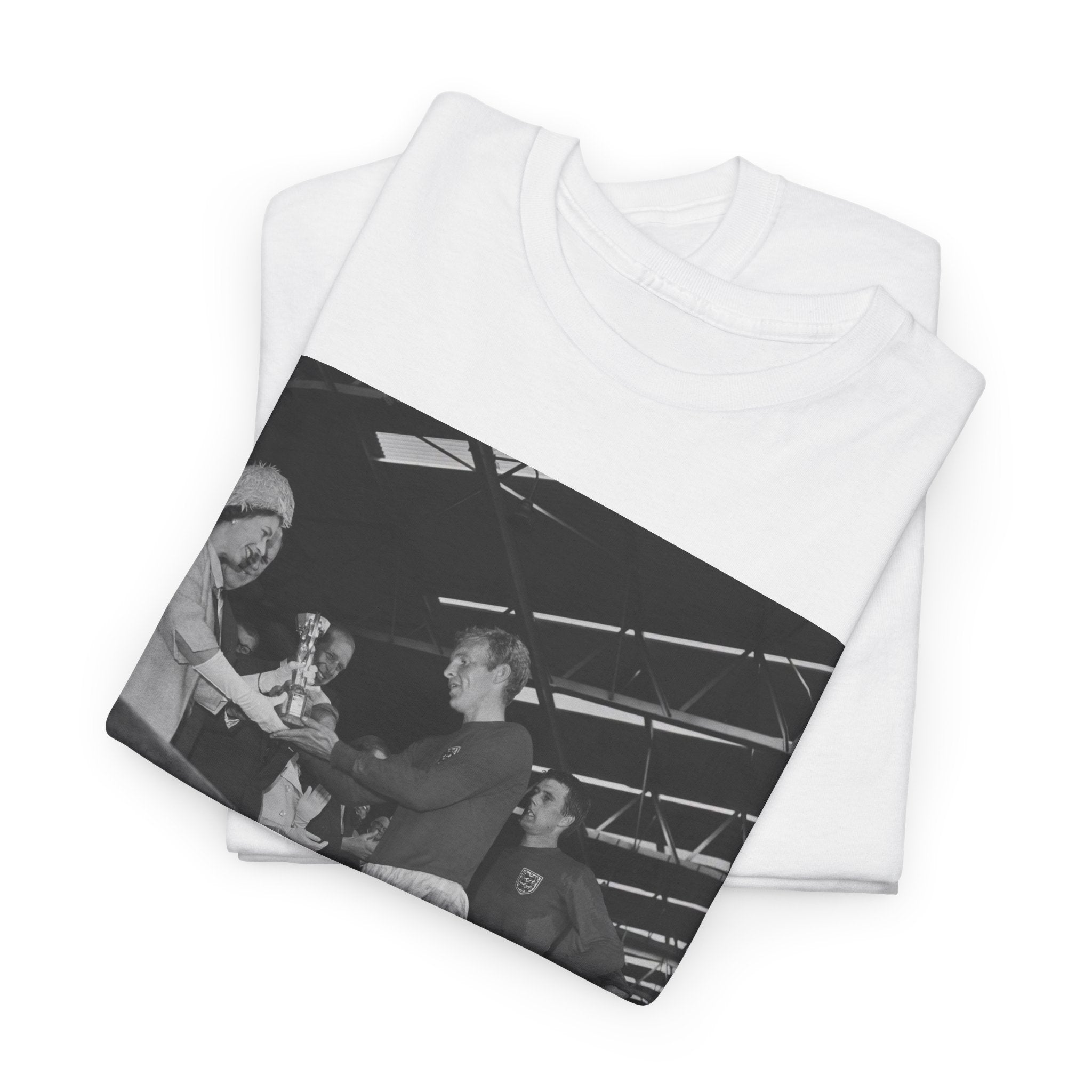 1966 World Cup Winners England Vintage Concert Photo T-Shirt