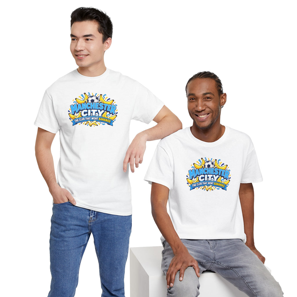 Manchester City "The Club That Went Bananas" Cotton T-Shirt