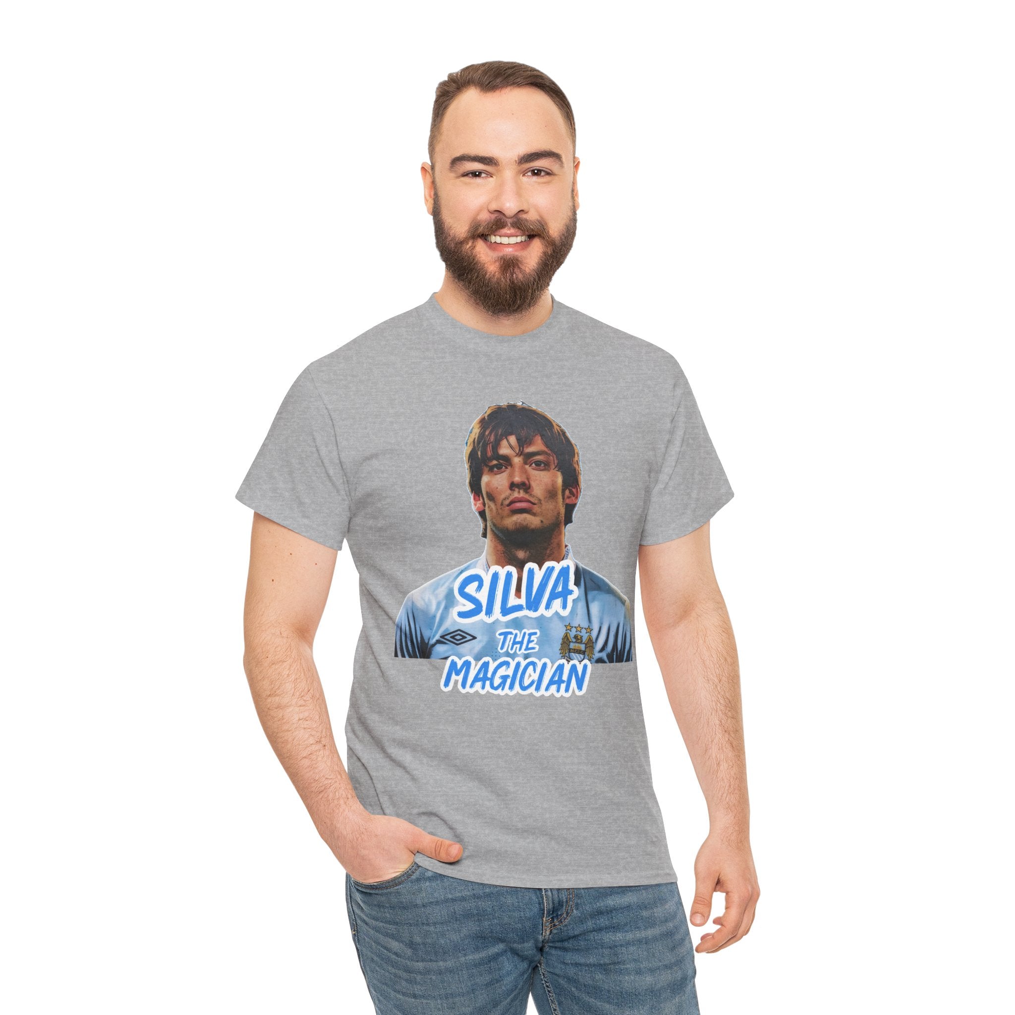 David Silva Manchester City The Magician Soccer Tee