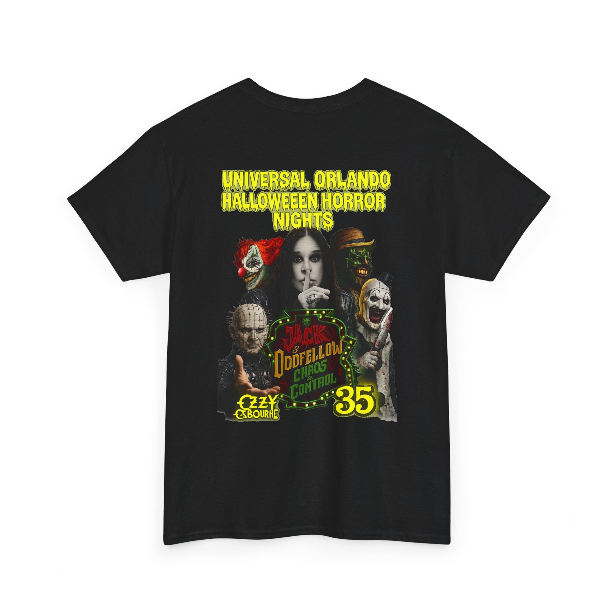 Halloween Horror Nights 35 T‑Shirt — Universal Orlando Vintage Horror Tee