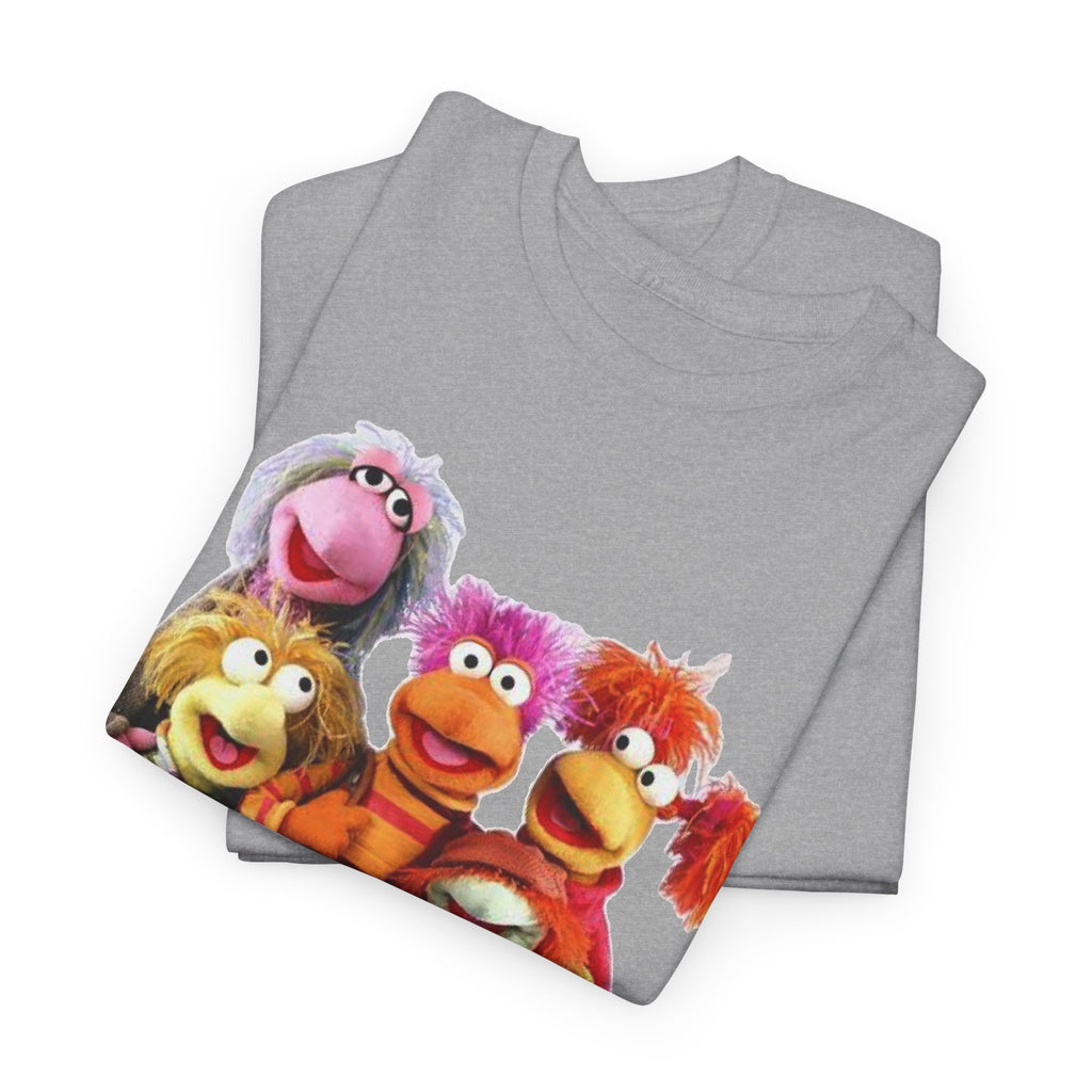 Fraggle Rock Characters T-Shirt — Vintage 80s Kids TV Crew Tee