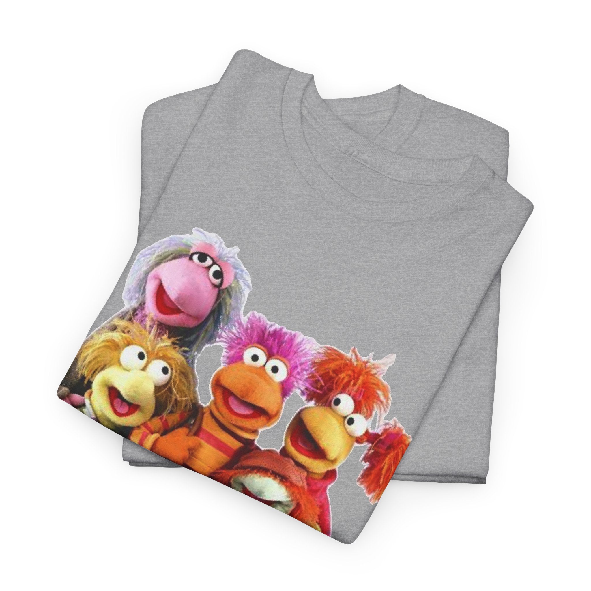Fraggle Rock Characters T-Shirt — Vintage 80s Kids TV Crew Tee