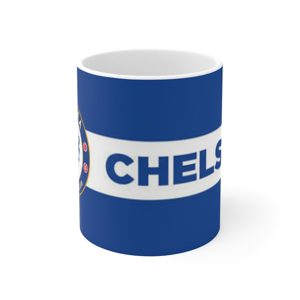 Chelsea Football Club Coffee Mug — Blue Crest Ceramic Mug (11oz & 15oz)