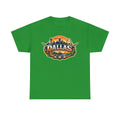 Dallas Skyline Retro Tee — Vintage Cityscape T‑Shirt with 'Dallas' Graphic