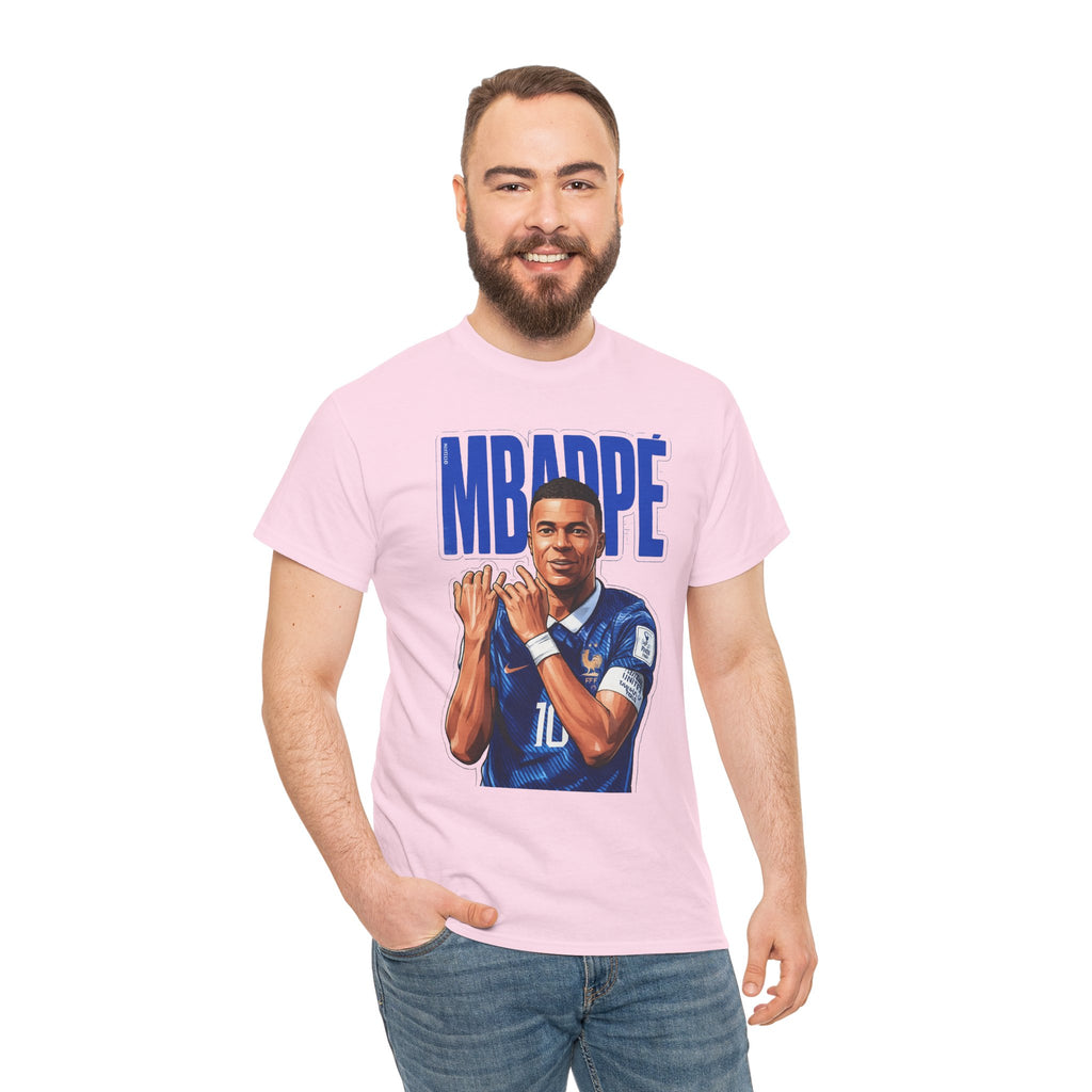 MBAPPE Graphic Shirt Soccer Star Portrait Tee — "