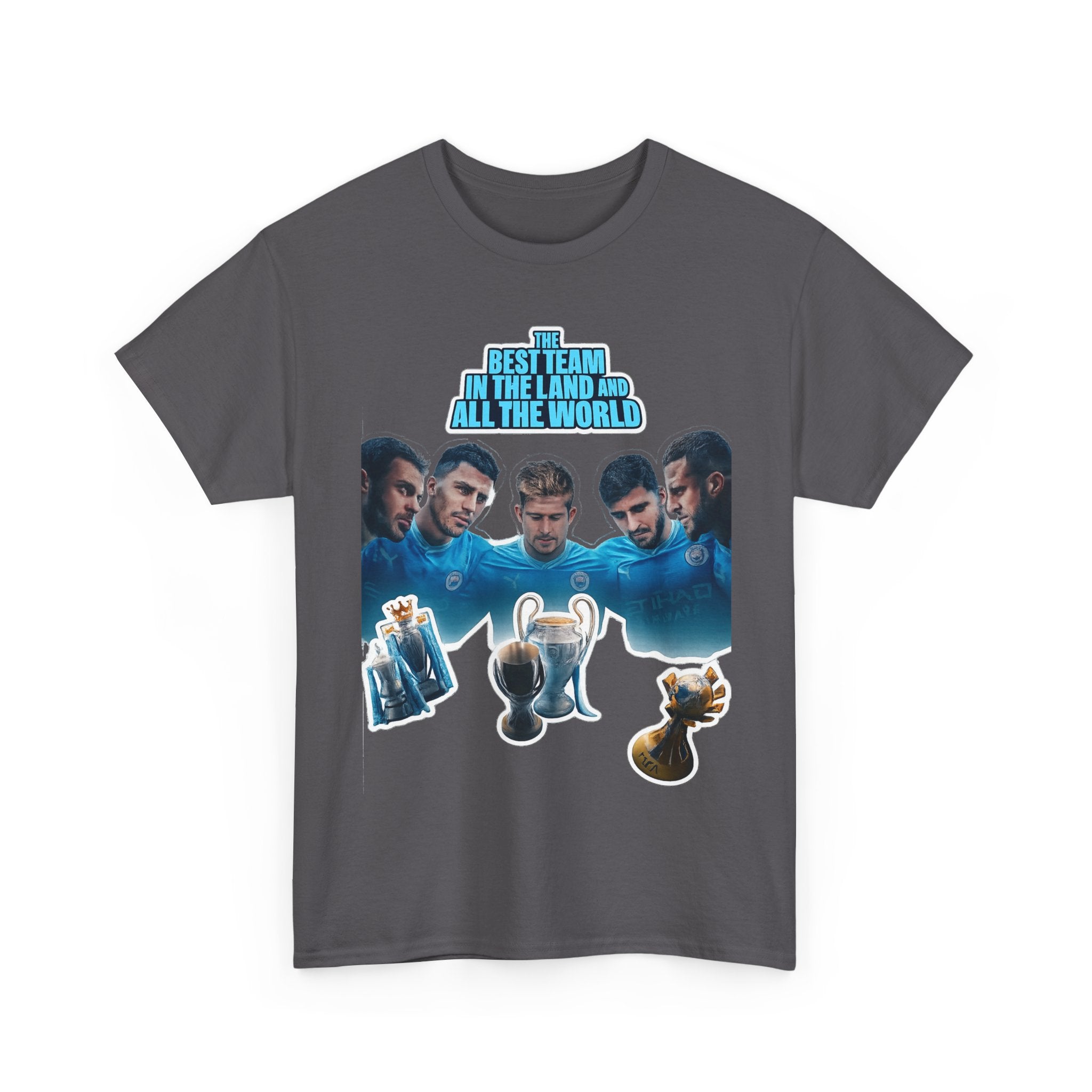 Manchester City — "Best Team in the Land and All the World" Cotton T-Shirt