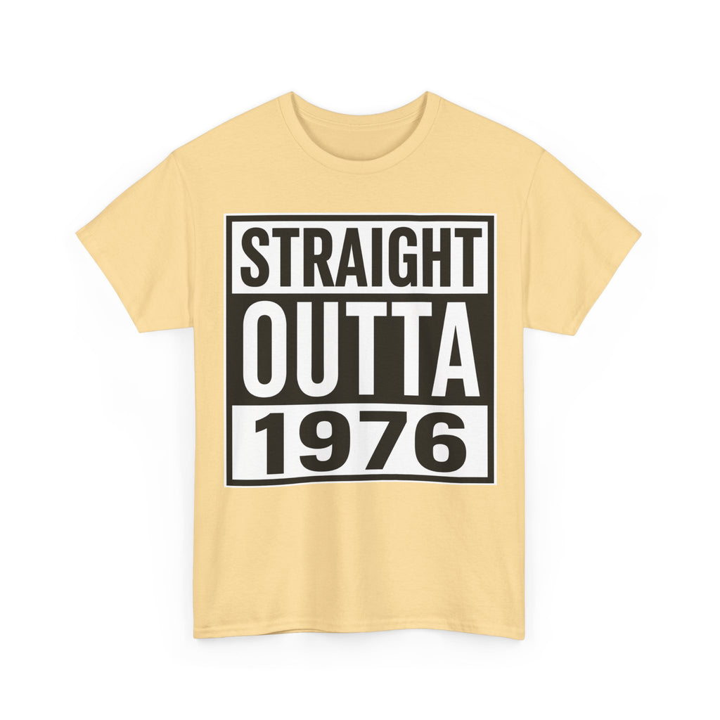 Straight Outta 1976 T-Shirt — Retro 1976 Birthday Tee