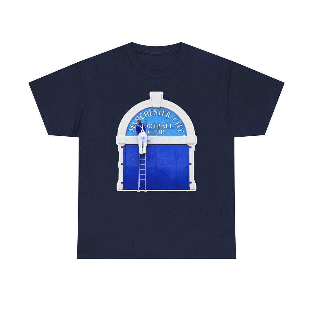 Manchester City Maine Road Inspired Cotton T-Shirt