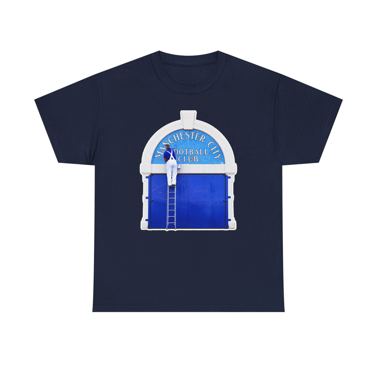 Manchester City Maine Road Inspired Cotton T-Shirt