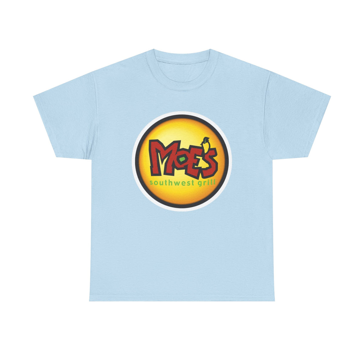 Moe's Universal Inspired T-Shirt — "Moe's Southwest Grill" Logo Tee