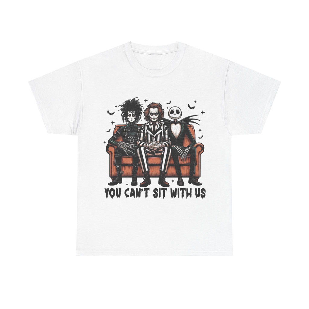 Johnny Depp Graphic Tee — 'You Can't Sit With Us' Halloween Horror Trio T-Shirt
