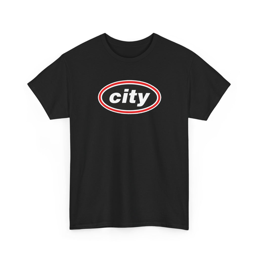 Manchester City Oasis Inspired Logo Cotton T-Shirt