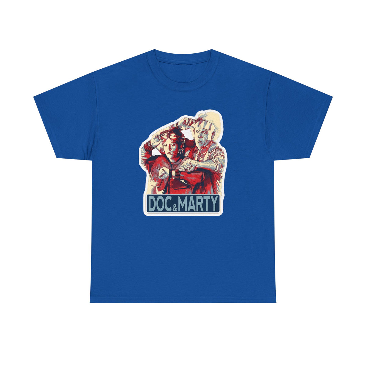 Doc & Marty Retro Graphic Cotton Tee