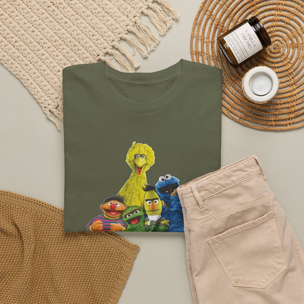 T-Shirt — "Straight Outta the Streets" Sesame Friends Graphic Tee