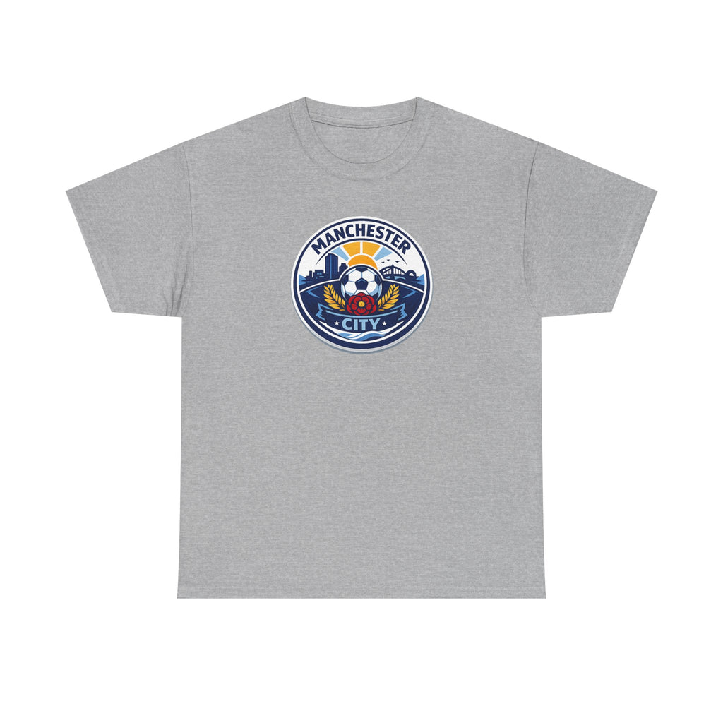 Manchester City Crest T-Shirt — Soccer Fan Tee
