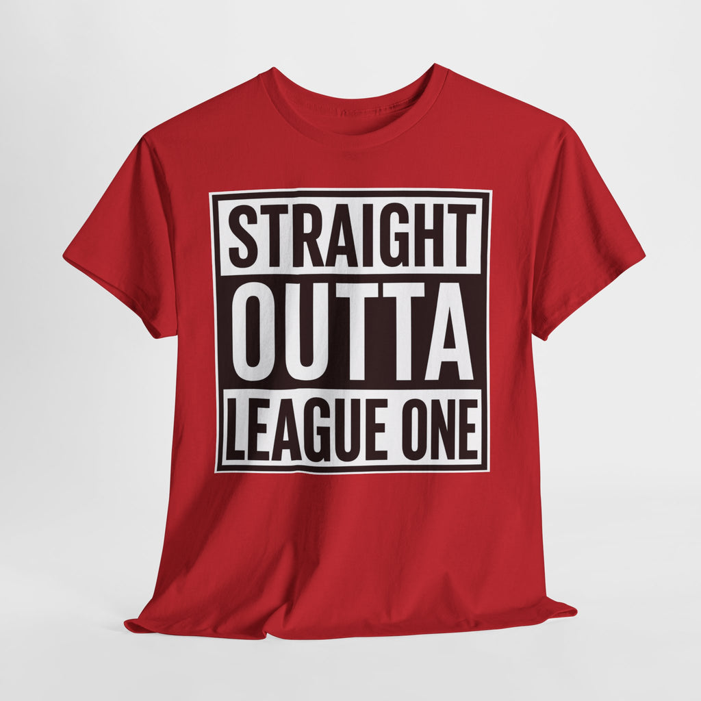 Straight Outta League One T‑Shirt — Football Fan Tee