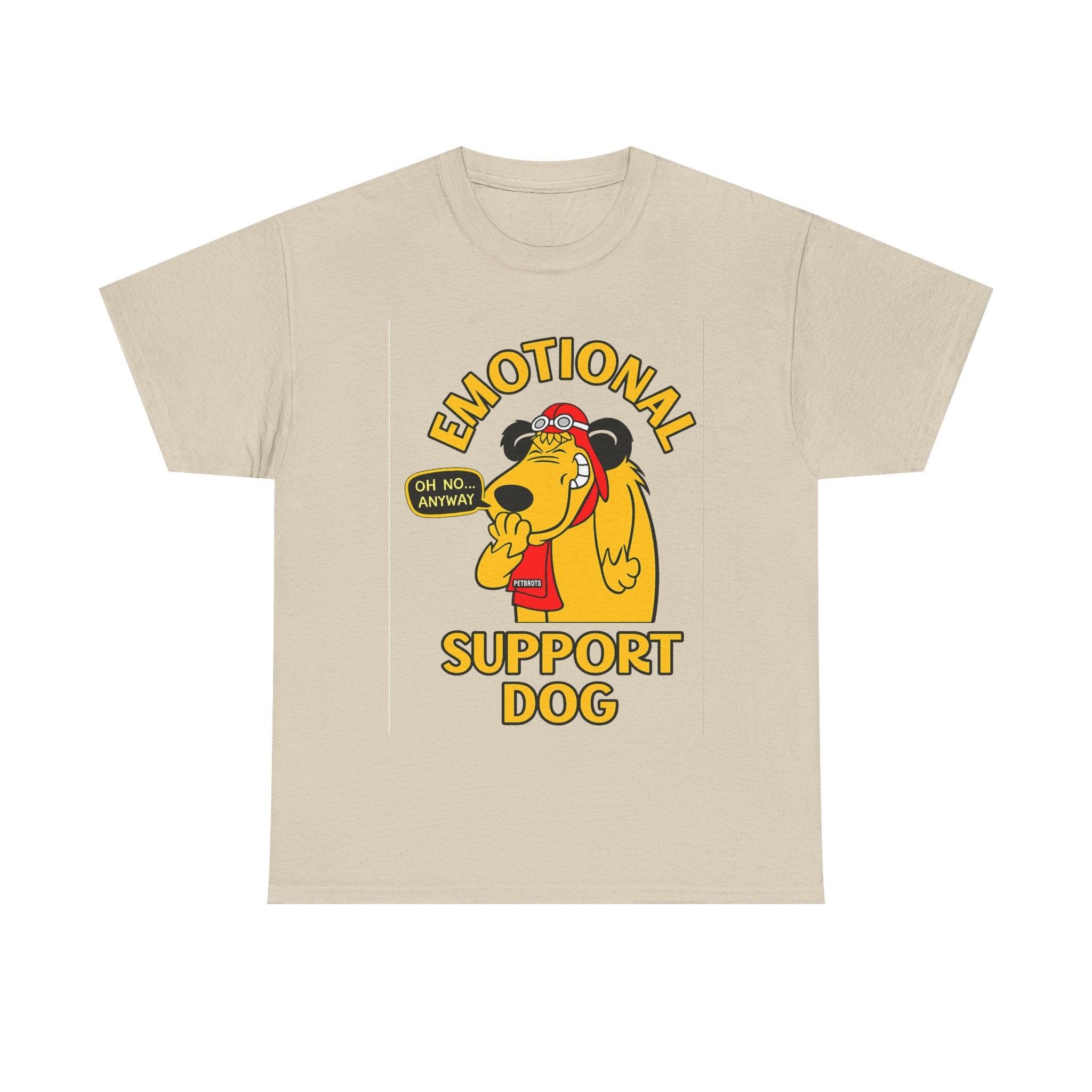Emotional Support Dog T-Shirt — Cute Cartoon Comfort Pup Tee