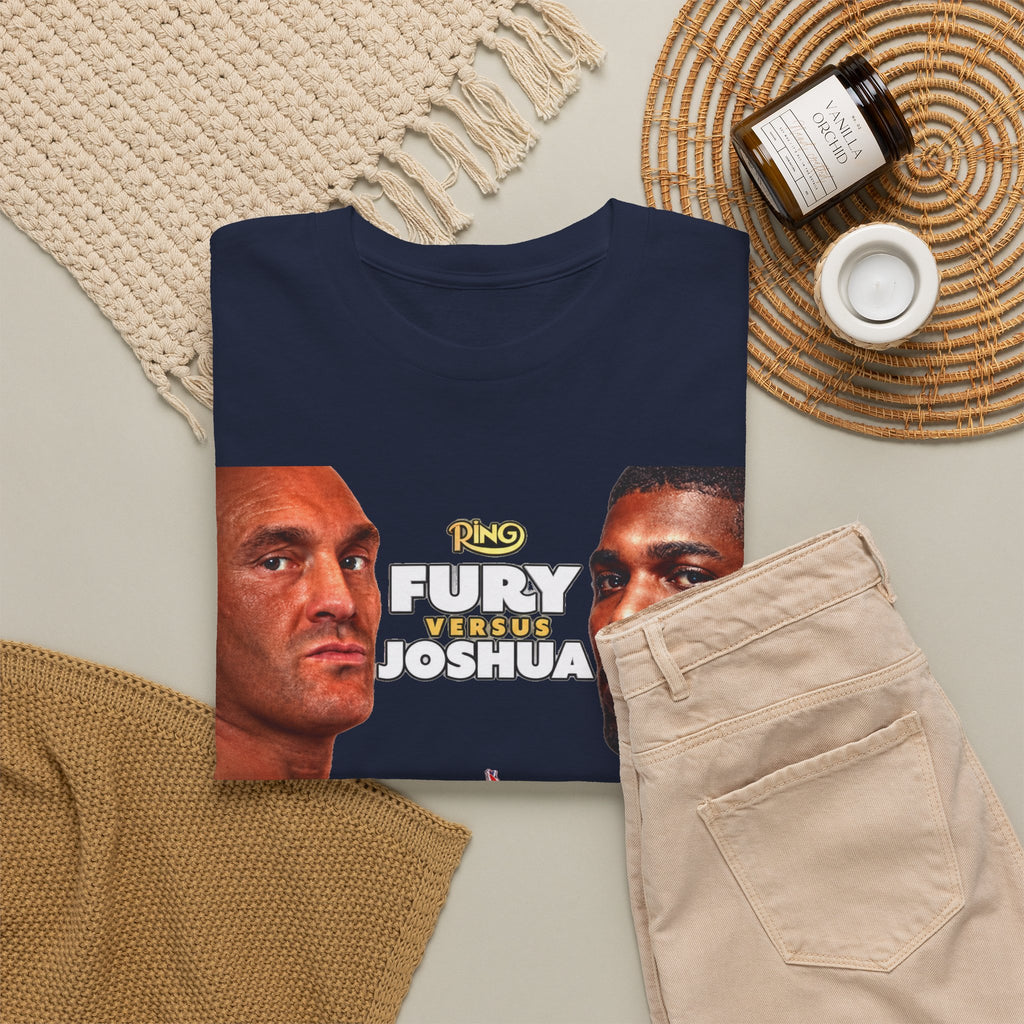 Fury vs Joshua Boxing T‑Shirt — Heavyweight Title Fight Fight Night Tee