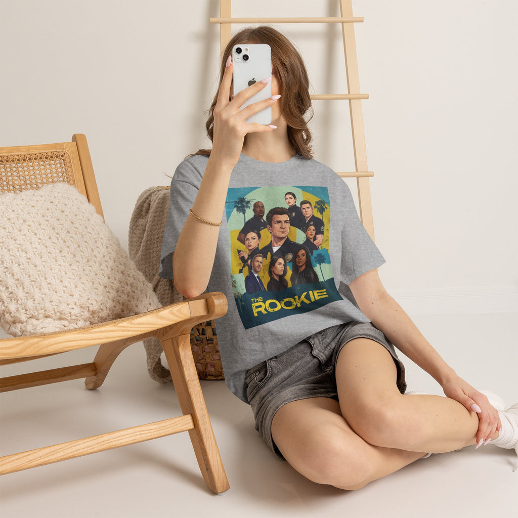 The Rookie TV Cast Graphic Tee — Vintage Poster Style Shirt