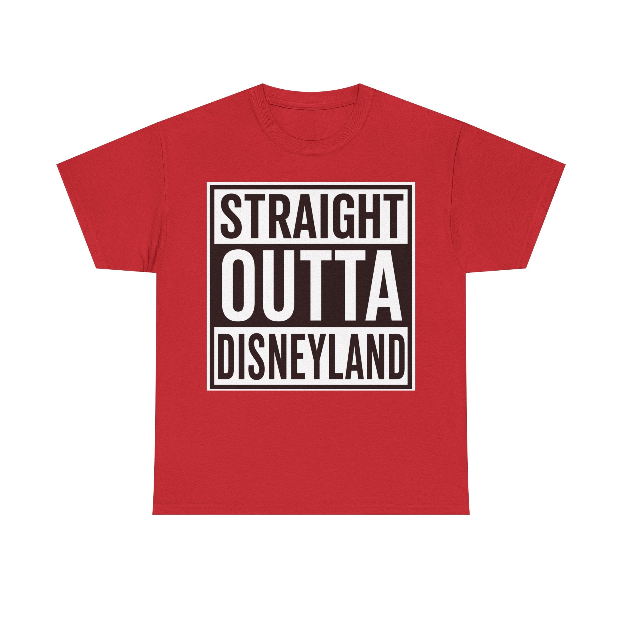 Straight Outta Disneyland T-Shirt — Funny Theme Park Vacation Shirt