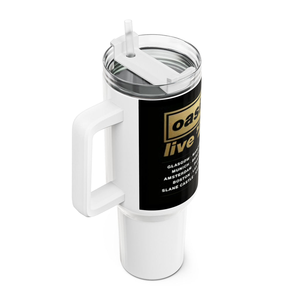 Oasis Live '27 40oz Tumbler – Rock Band Inspired Concert Tour Drink Cup