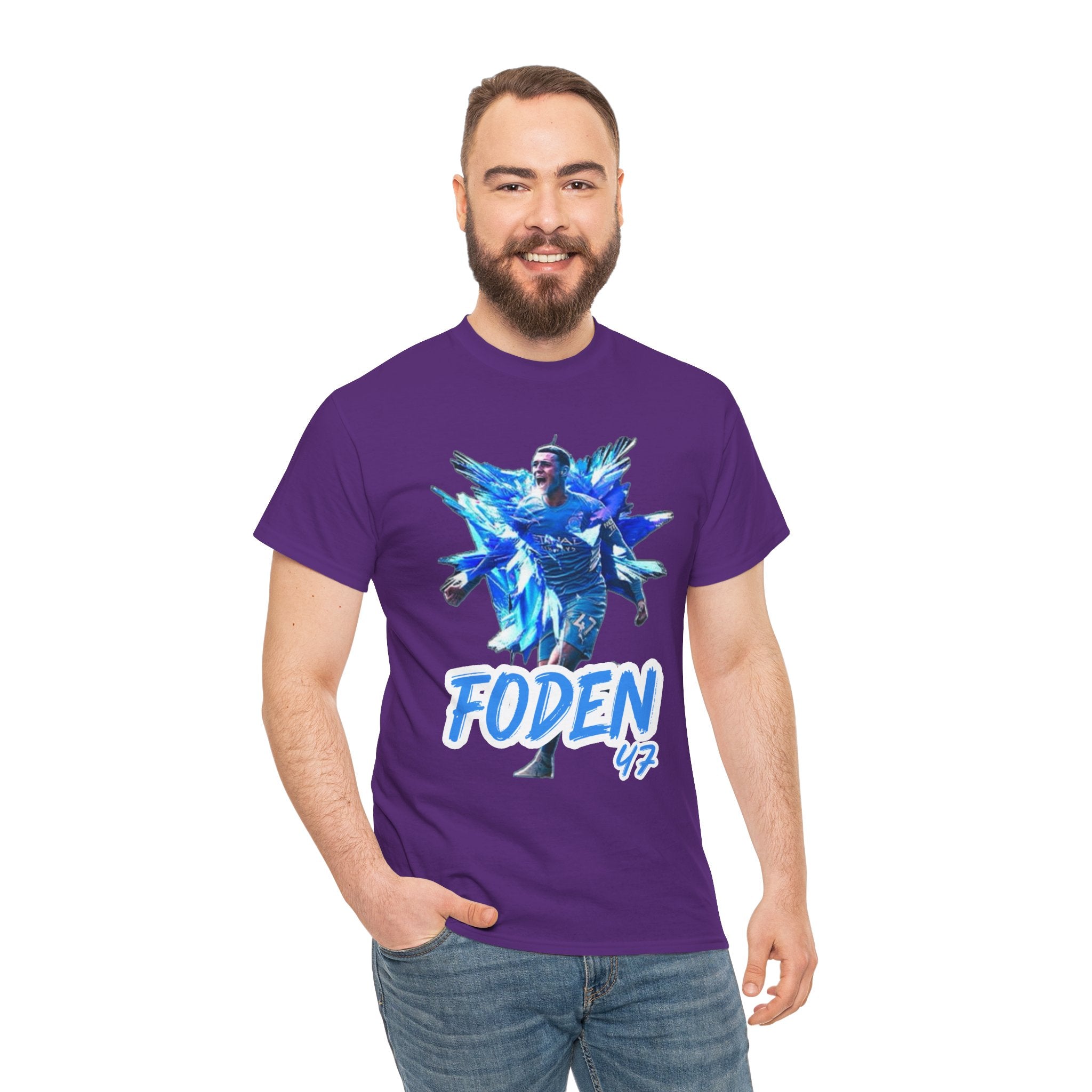 Phil Foden Manchester City T-Shirt - Foden 47 Football Jersey Shirt